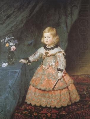 Diego Velazquez Portrait de I'infante Marguerite (df02) china oil painting image